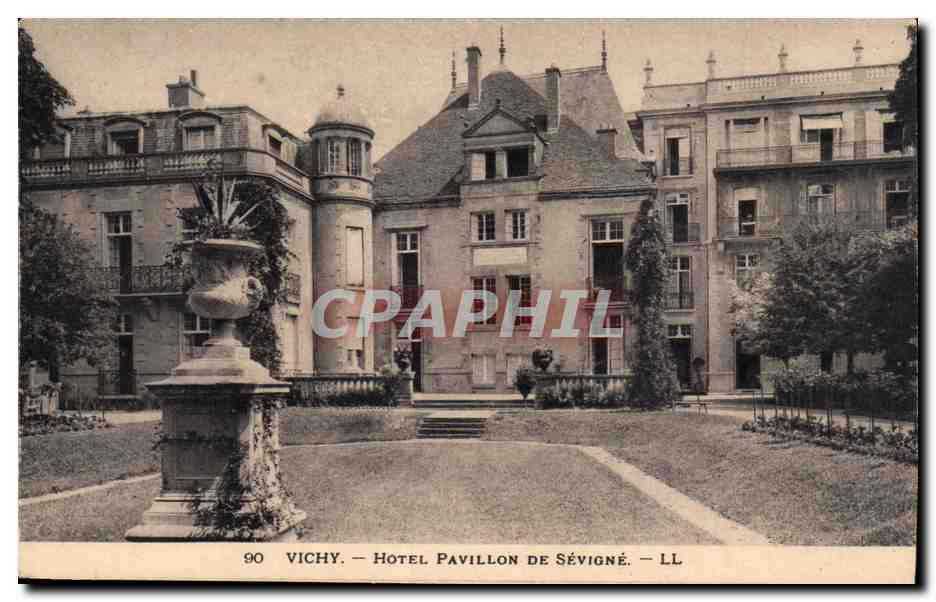 Vichy - Hotel de Pavillon de Sevigne - CPA 