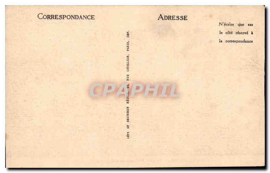 Vichy - Hotel de Pavillon de Sevigne - CPA  — Verso