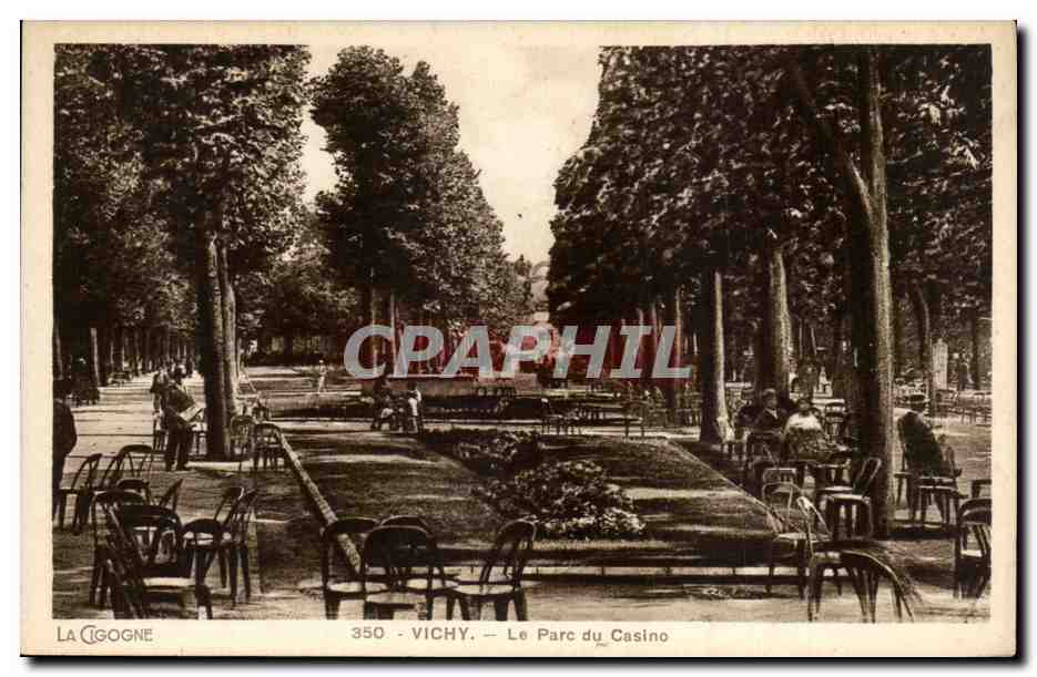 Vichy — Le Parc du Casino — La Cigogne, n°350