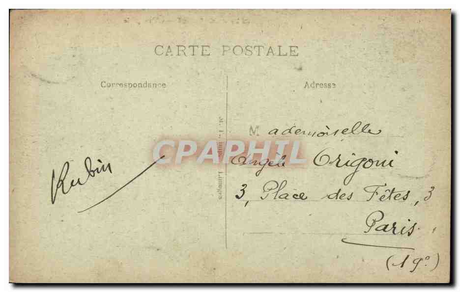 Vichy - L'Orangerie - CPA  — Rückseite