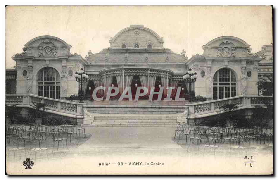 Vichy - Le Casino - CPA 
