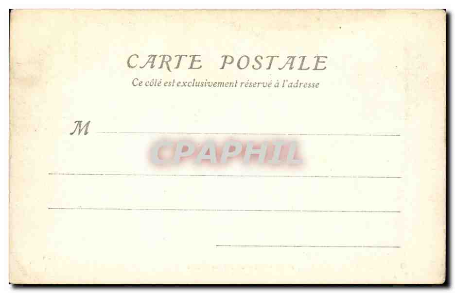 Vichy - Le Casino - CPA  — Verso