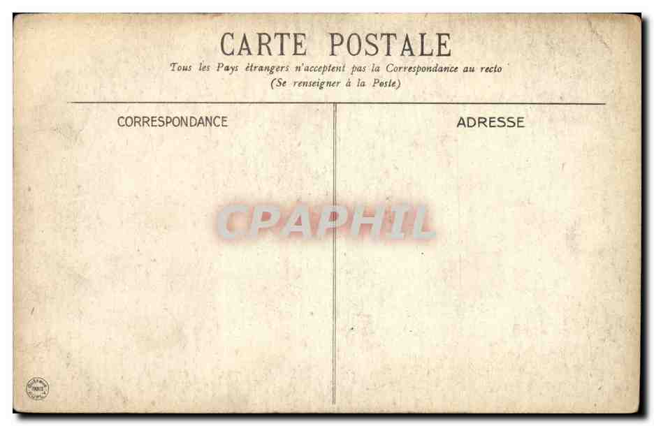 Vichy - Monument de la Republique - CPA  — Verso