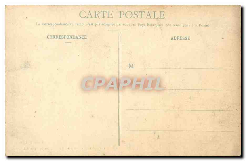Vichy - Bassin des Cygnes et villa des Serres - swan - CPA  — Rückseite