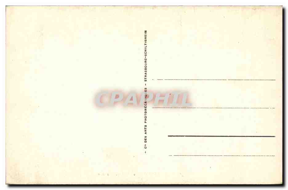 Vichy - Le Hall du Casino - CPA  — Verso