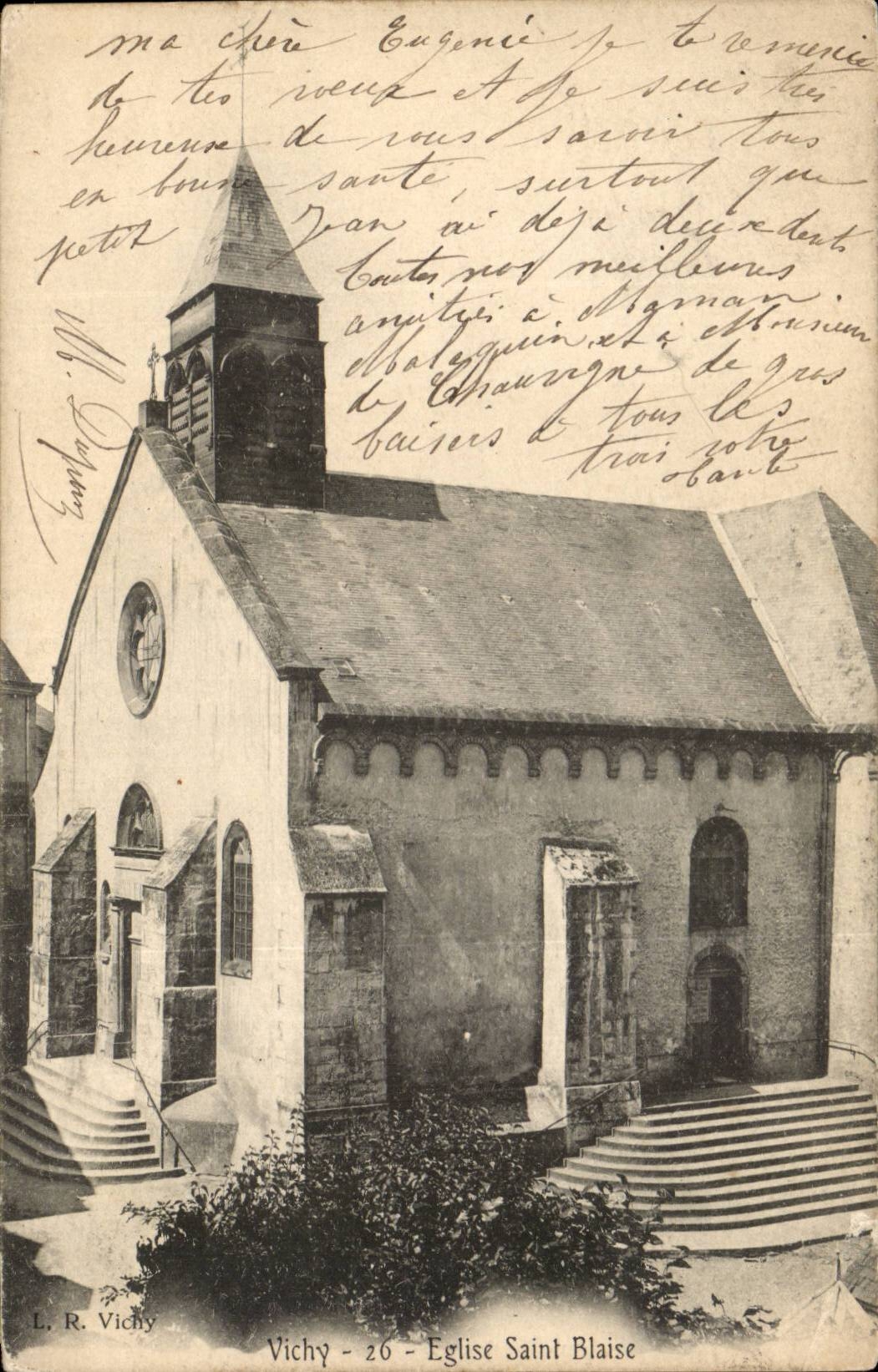 Église Saint-Blaise — Vichy — L. R. Vichy