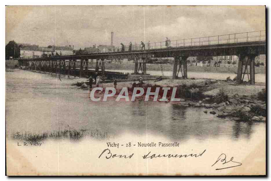 Vichy - Nouvelle Passerelle - CPA 