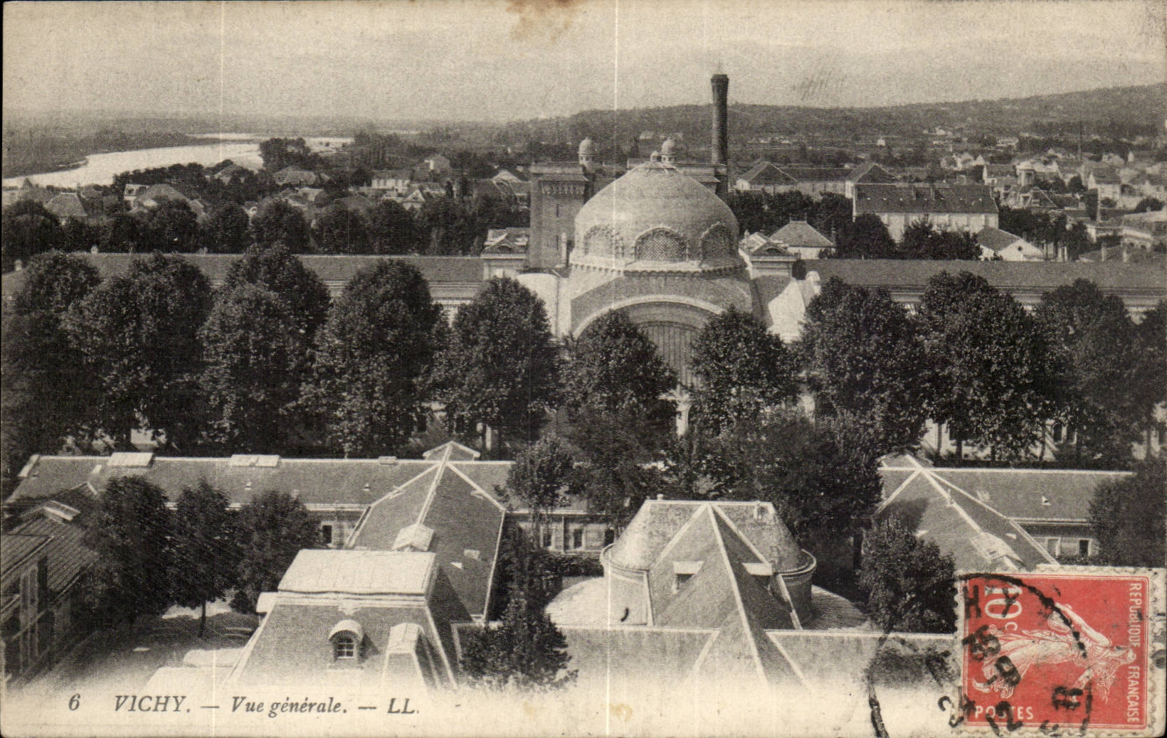 Vichy - Vue Generale - CPA 