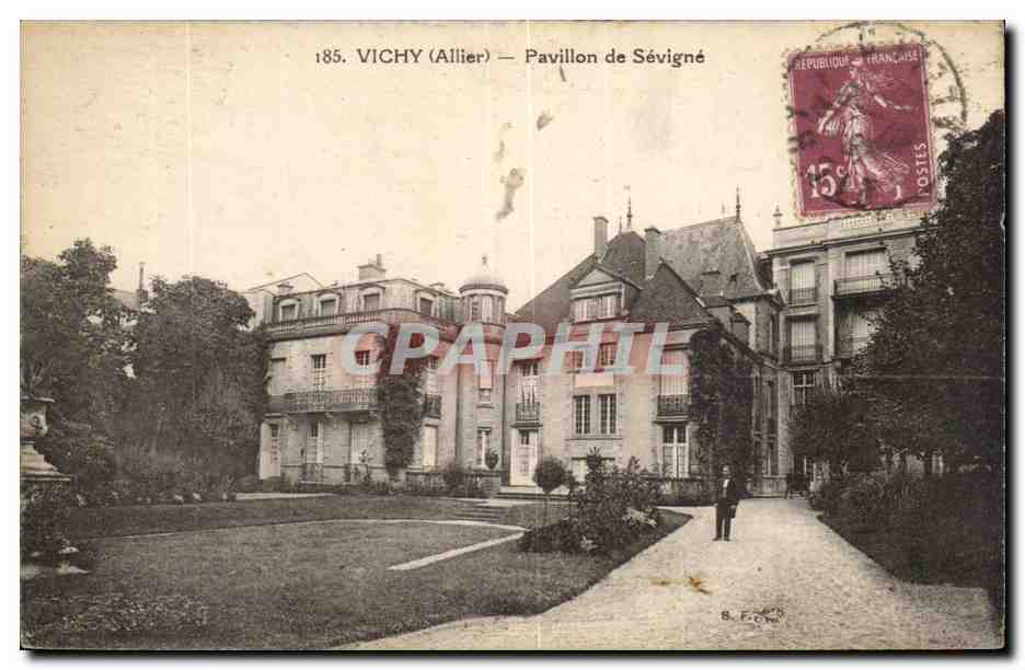 Vichy - Pavillon de Sevigne - CPA 