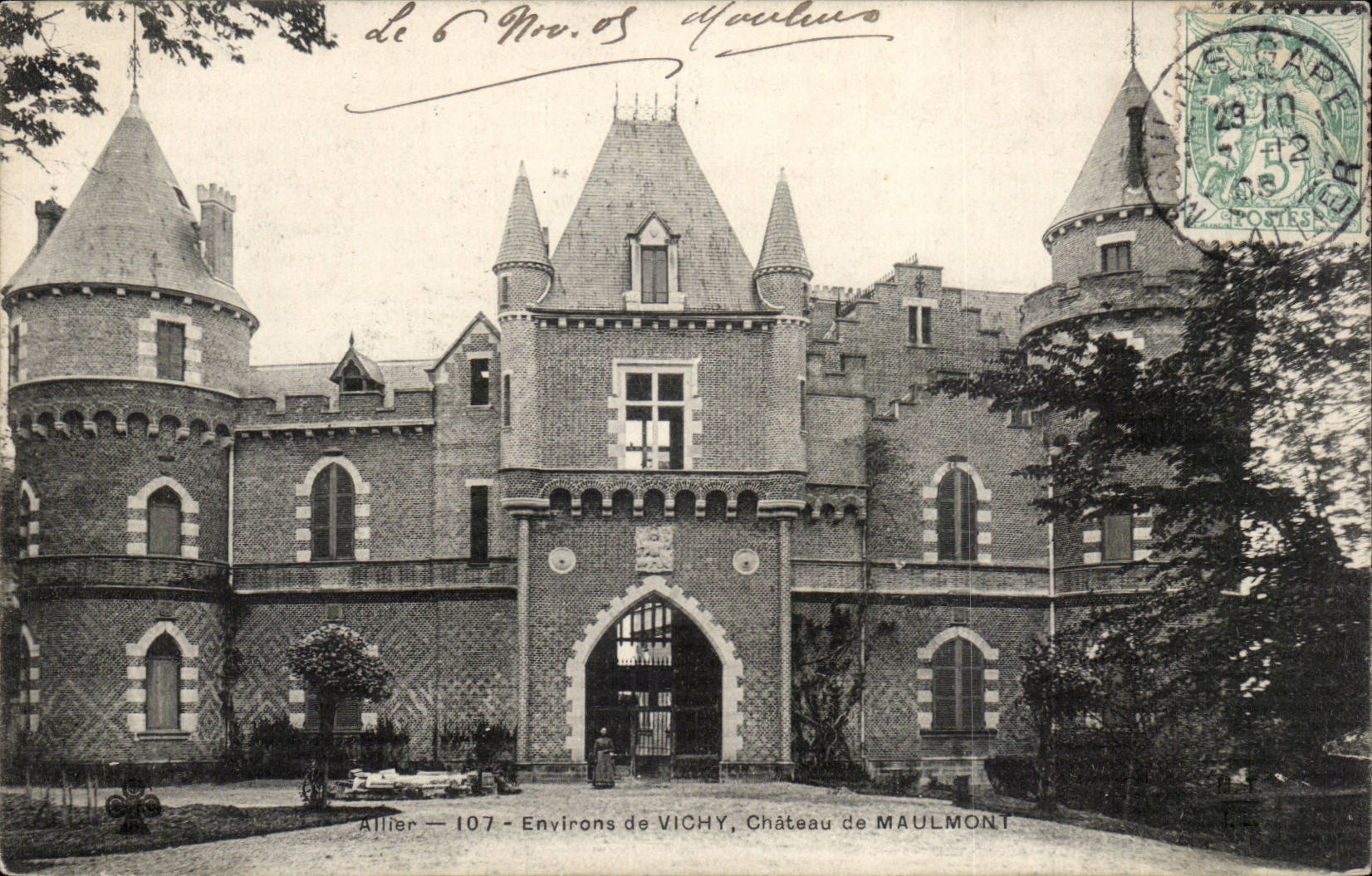 Environs de Vichy - Chateau de Maulmont - CPA 