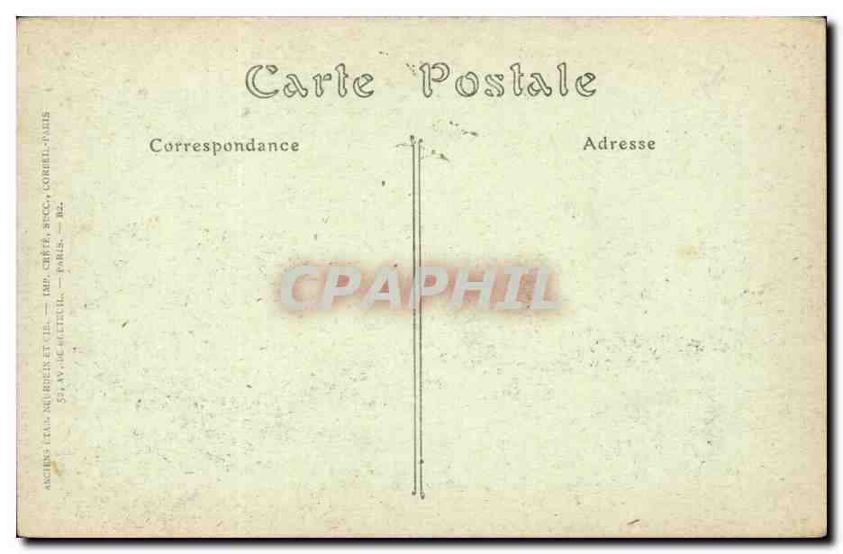 Moulins - L'Eglise du Sacre Coeur - CPA  — Verso