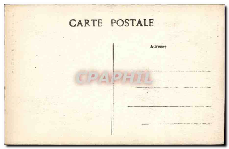 Moulins - Eglise Saint Pierre - CPA  — Verso