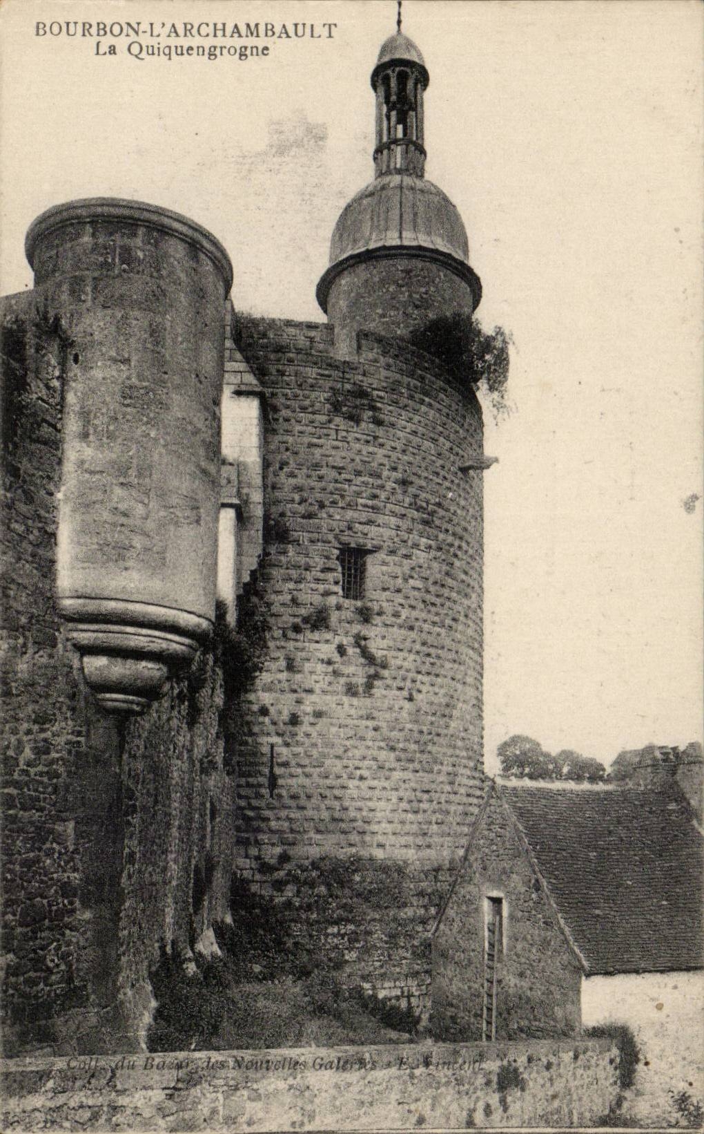 Bourbon l'Archambault - Le Quiquengrogne - CPA 