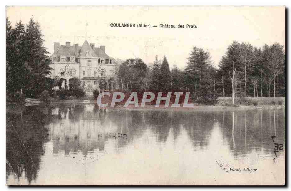 Coulanges - Chateau des Prats - CPA 