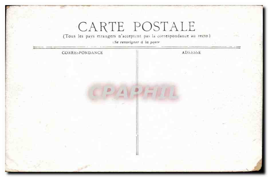 Environs de Vichy - Chateau Randan - CPA  — Verso