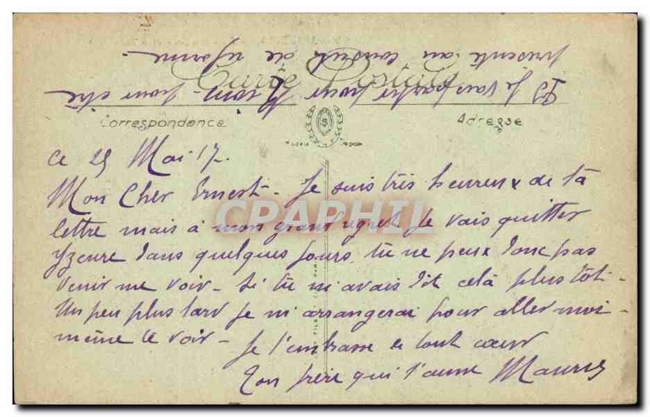 Moulins - La Cathedrale et l'Ancien Chateau - CPA  — Verso