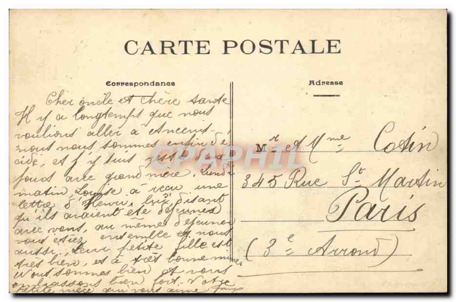 Nantes — Souvenir of the Great Maritime Week (August 1908) — Publisher Vasselier, Nantes — Back