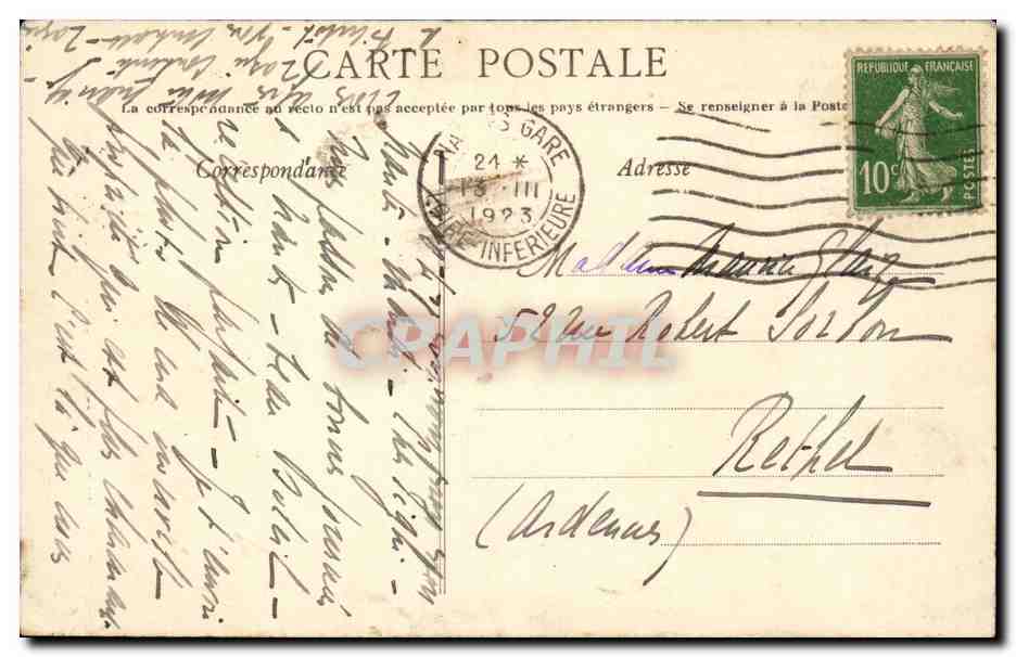 La Botarderie - Coueron - Sautron - CPA  — Rückseite
