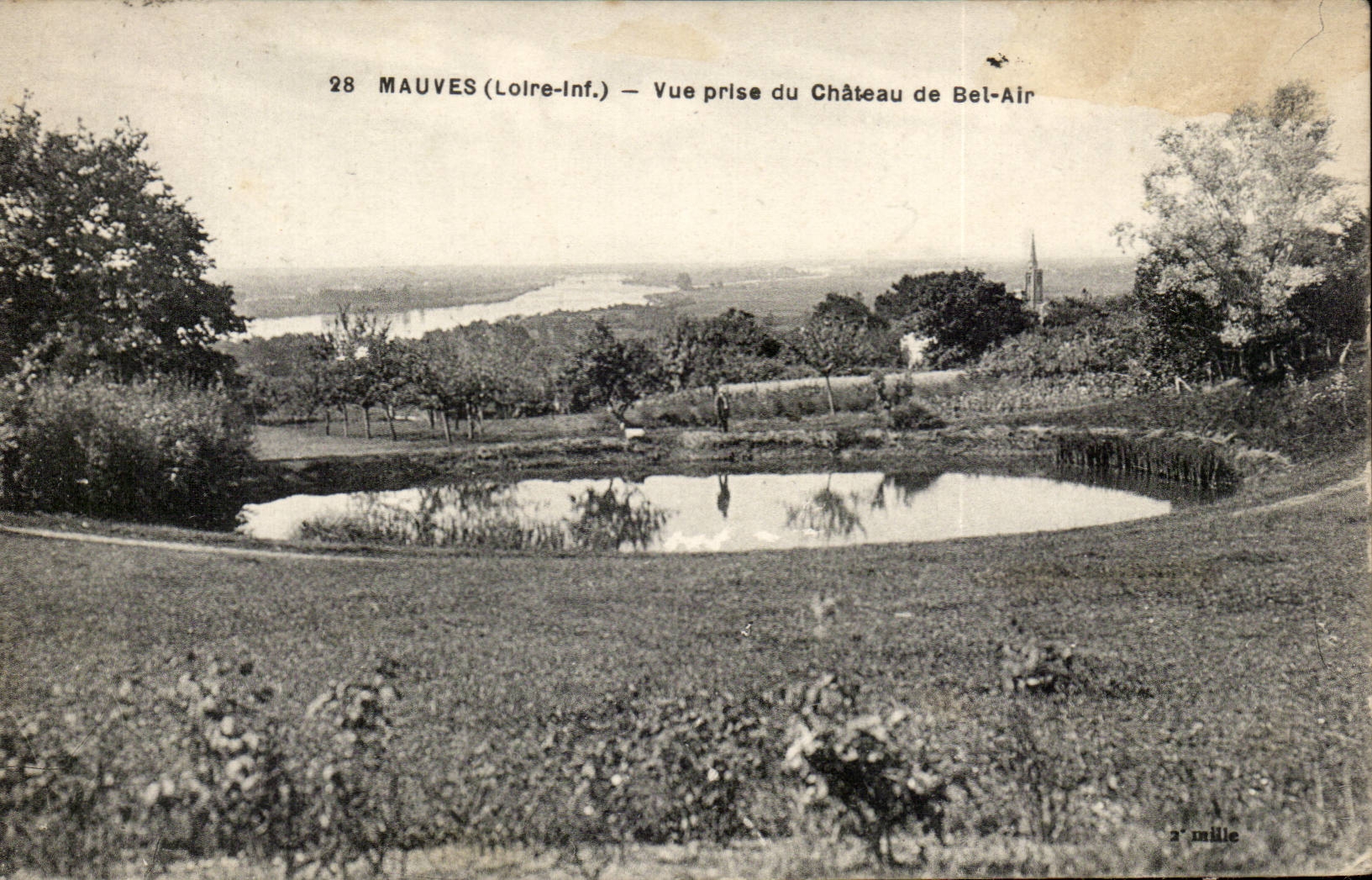 Mauves - Vue prise de Chateau de Bel Air - CPA 