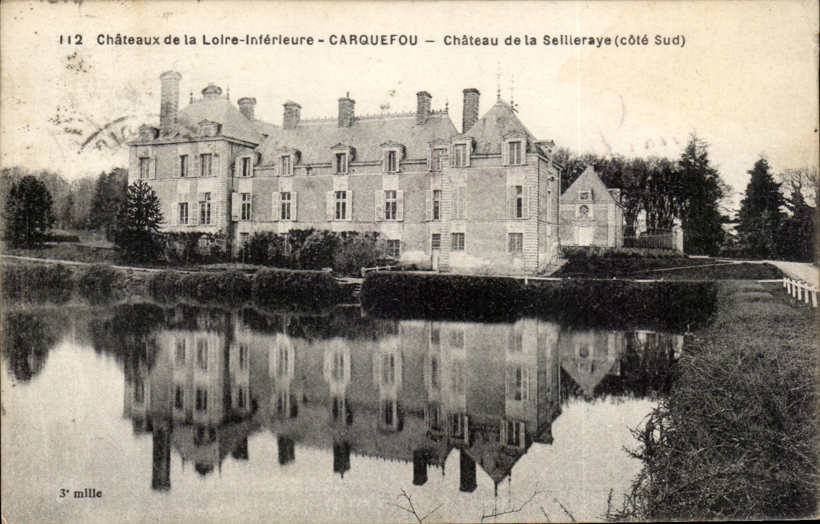 Chateaux de la Loire Interieure Carquefou - Chateau de la Sellieraye - CPA 
