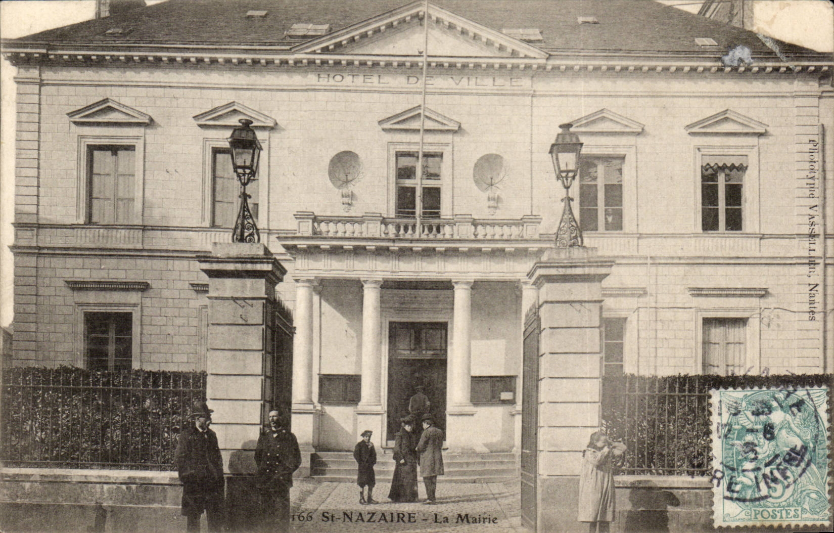 Saint Nazaire - La Mairie - CPA 