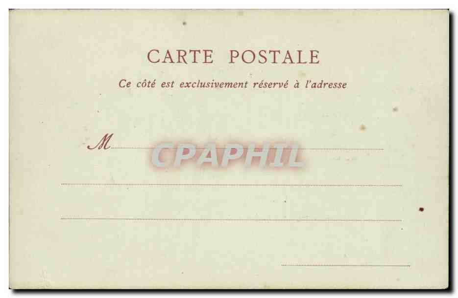 Pornichet - La Plage et le Casino - CPA  — Rückseite