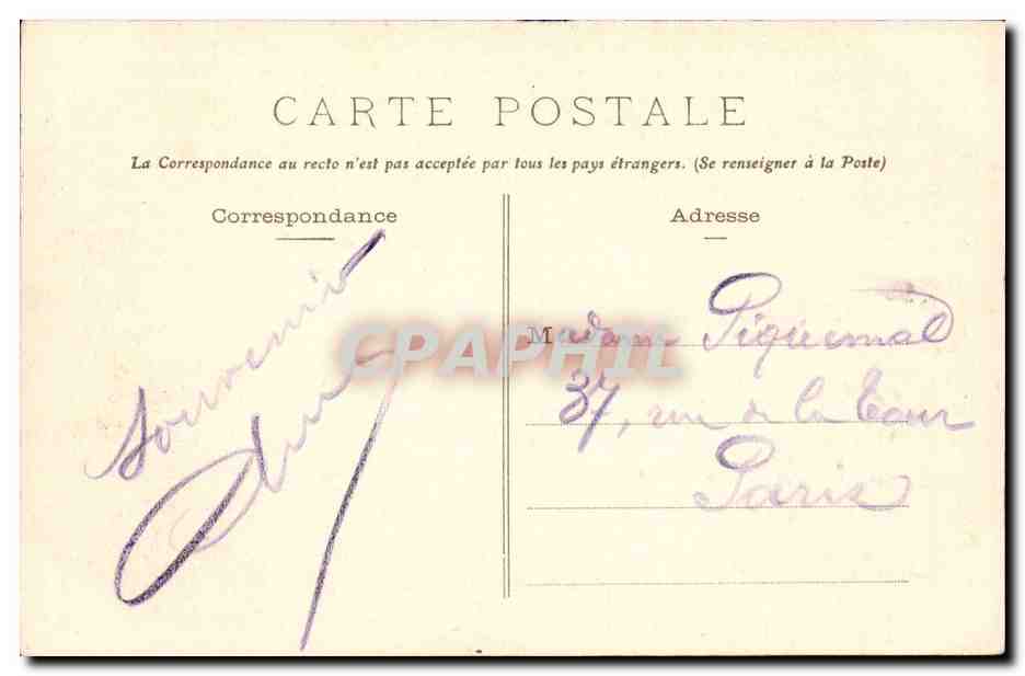 La Baule - Un Coin de la Quai - CPA  — Rückseite