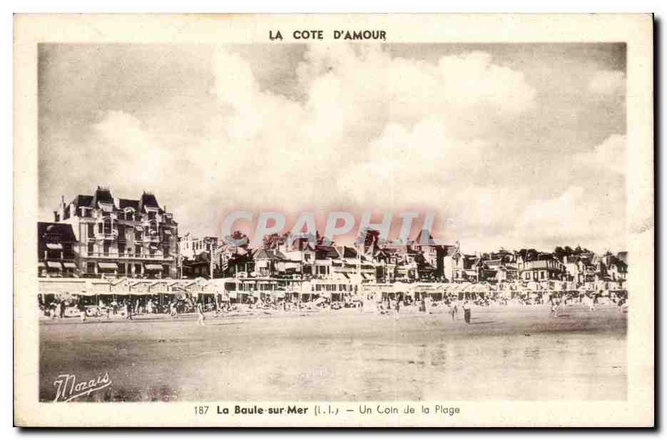 La Baule - Un Coin de la Plage - CPA 