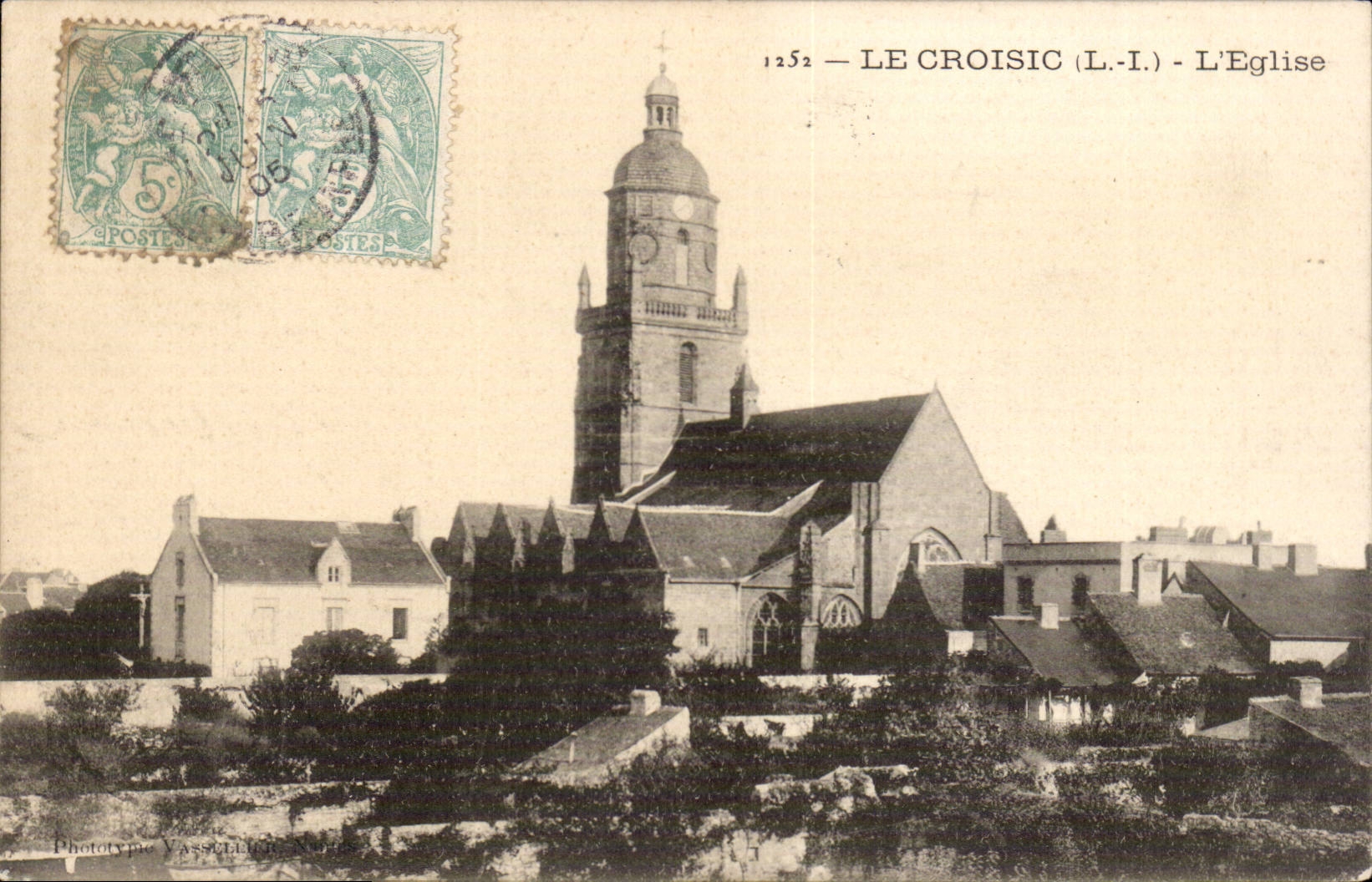 Le Croisic - L'Eglise - CPA 
