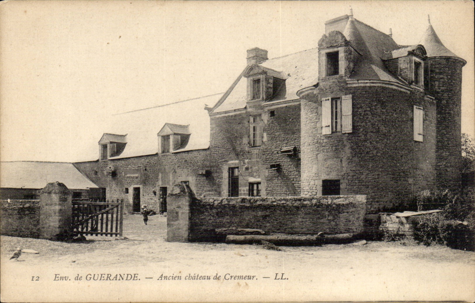 Guerande - Environs - Ancien Chateau de Cremeur - CPA 