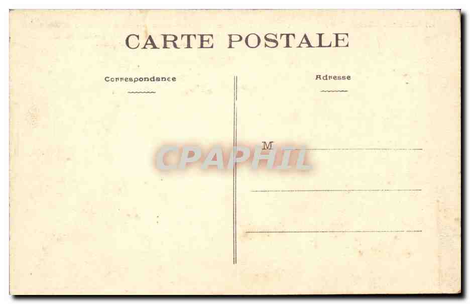 Guerande - Le Chemin de ronde du Chateau de Careil XV siecle - CPA  — Rückseite