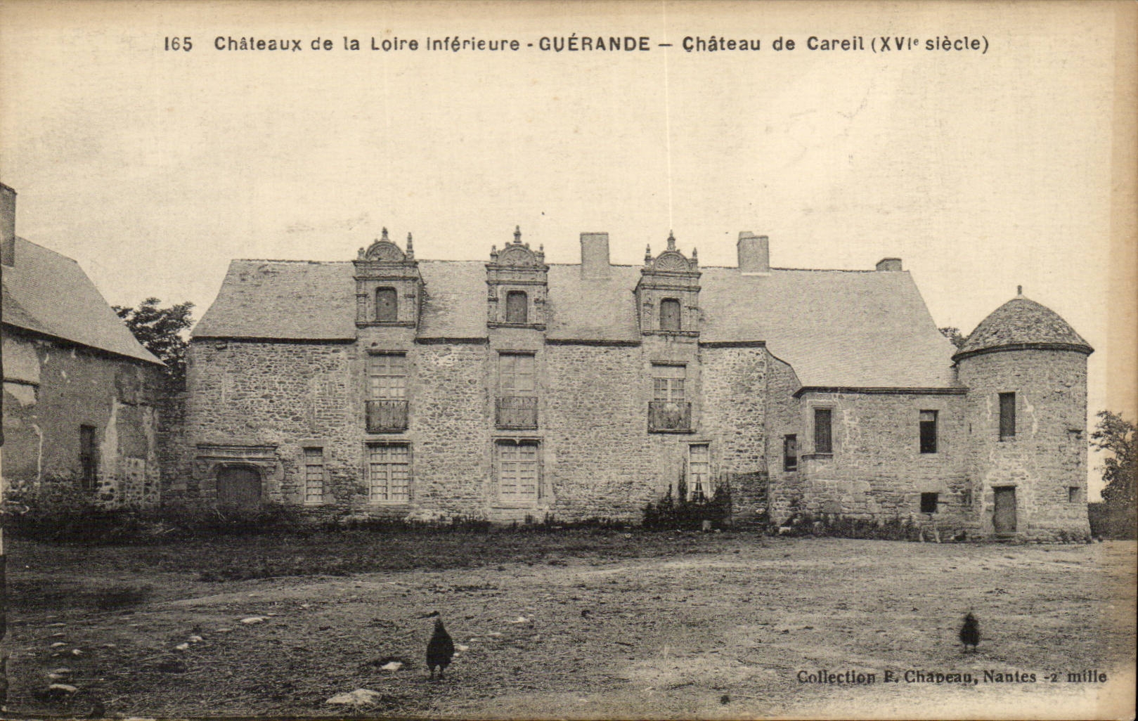 Guerande - Chateau de Careil - XV siecle - CPA 