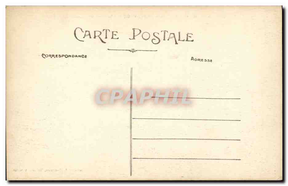 Guerande - Chateau de Careil - XV siecle - CPA  — Rückseite