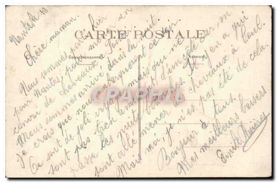 NANTES - The Port — Phototypie Vassellier, Nantes — n° 197 — Back