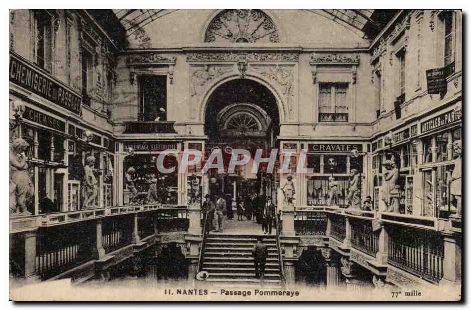 Nantes - Passage Pommeraye - CPA 