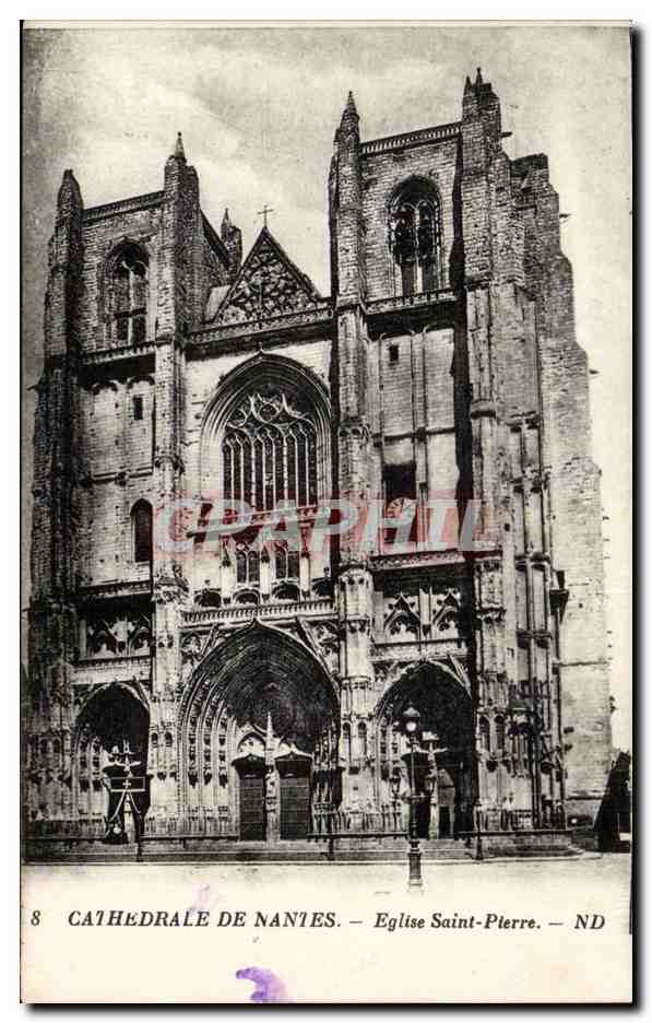 Nantes - Cathedrale - Eglise Saint Pierre - CPA 