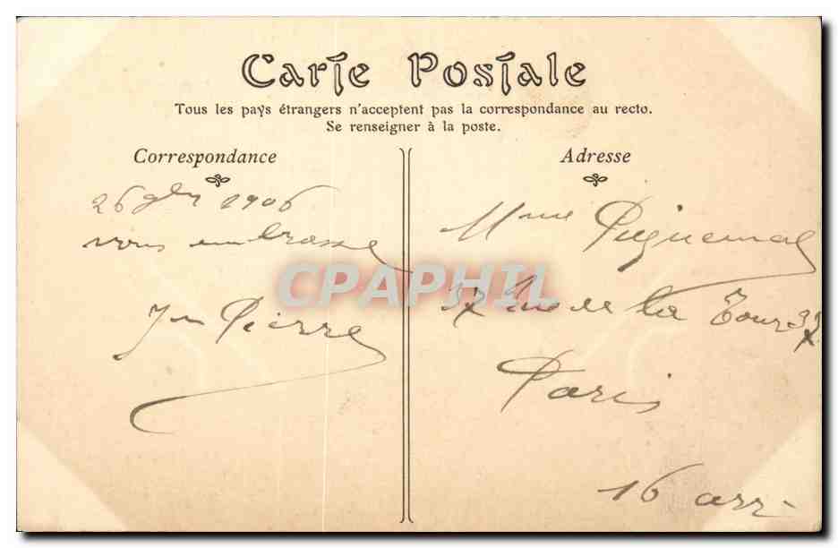 Le Treport - Le Casino et la Plage - CPA  — Rückseite