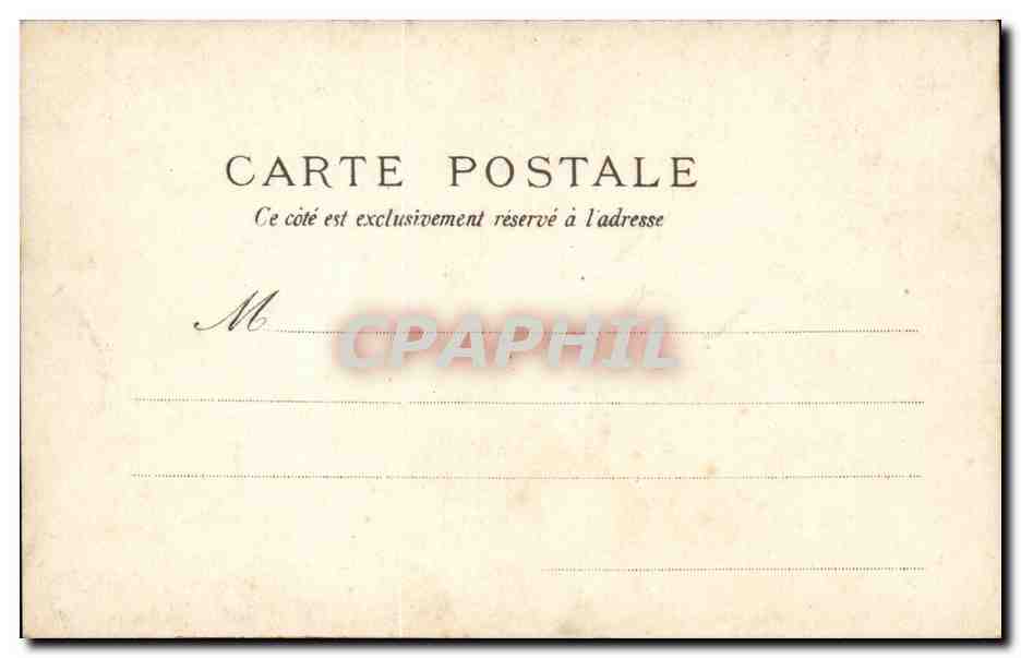 Rouen - Vue Generale - CPA  — Rückseite