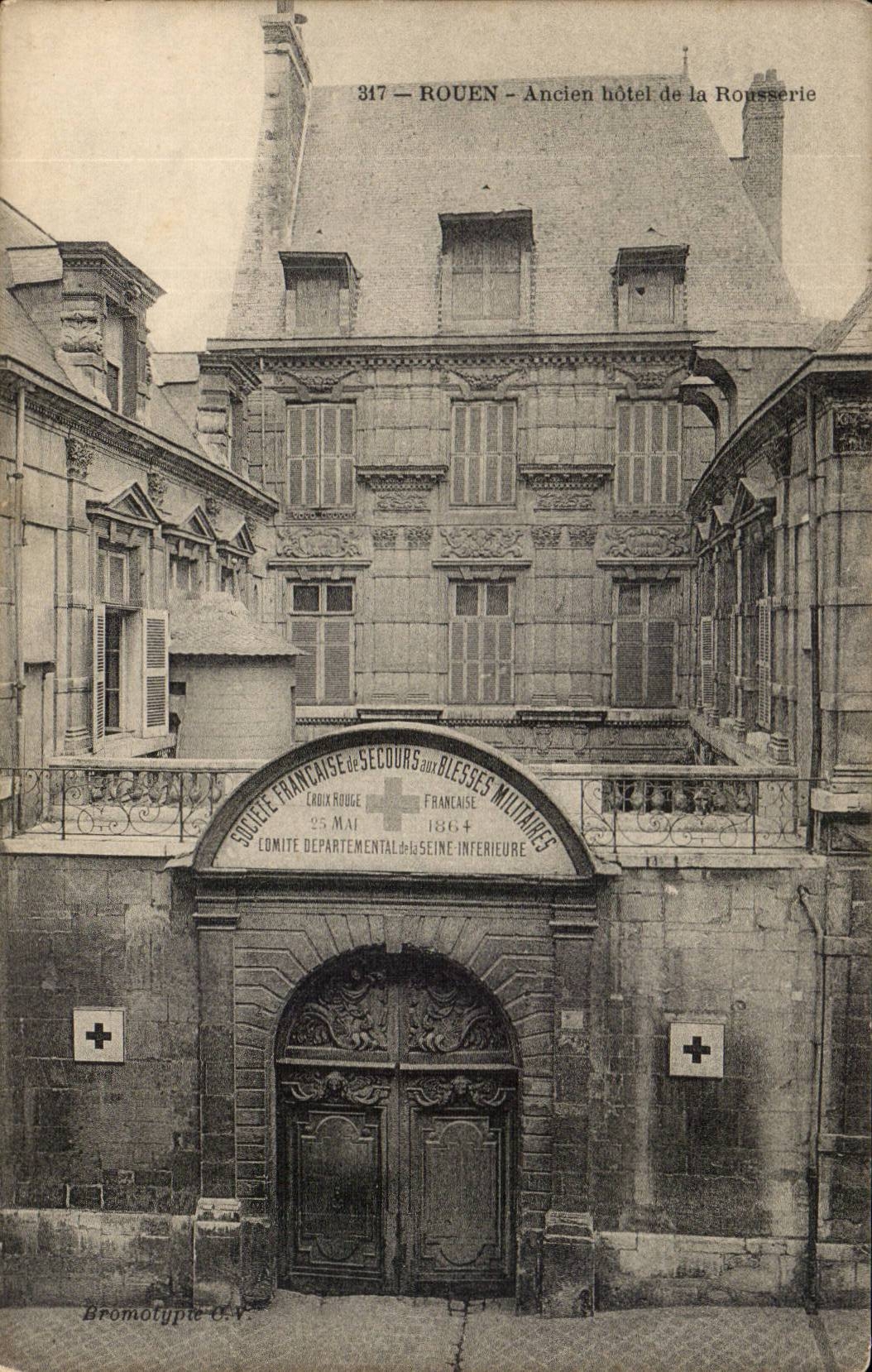 Rouen - Ancien hotel de la Rousserie - CPA 