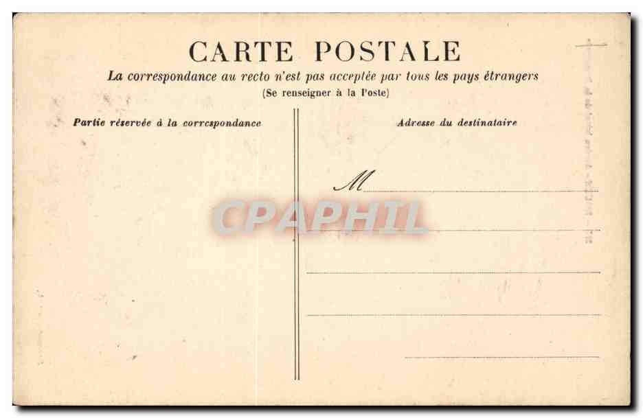 Rouen - Ancien hotel de la Rousserie - CPA  — Rückseite