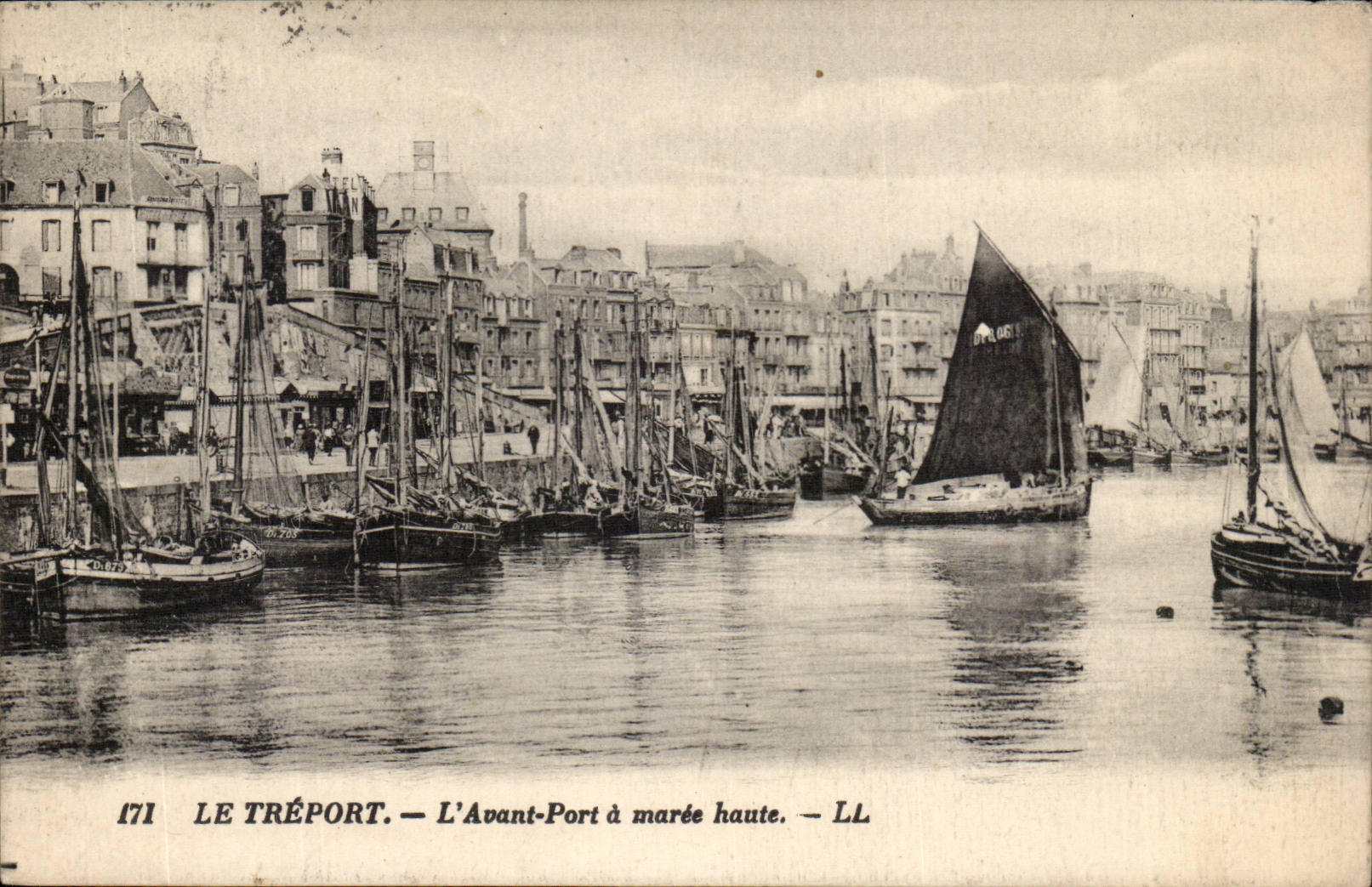 Rouen - L'Avant Port a maree haute - CPA 