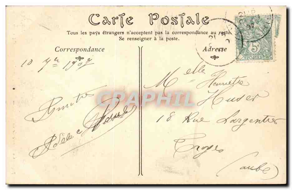Rouen - Tombeau des Cardinaux d'Amboise - CPA  — Verso