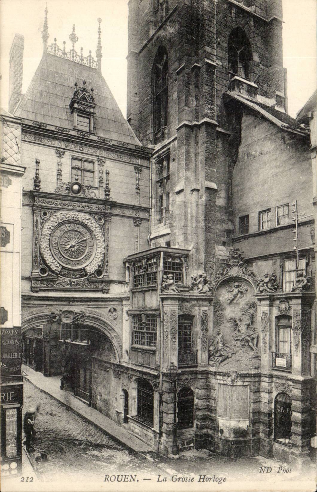 Rouen - La Grosse Horloge - CPA 