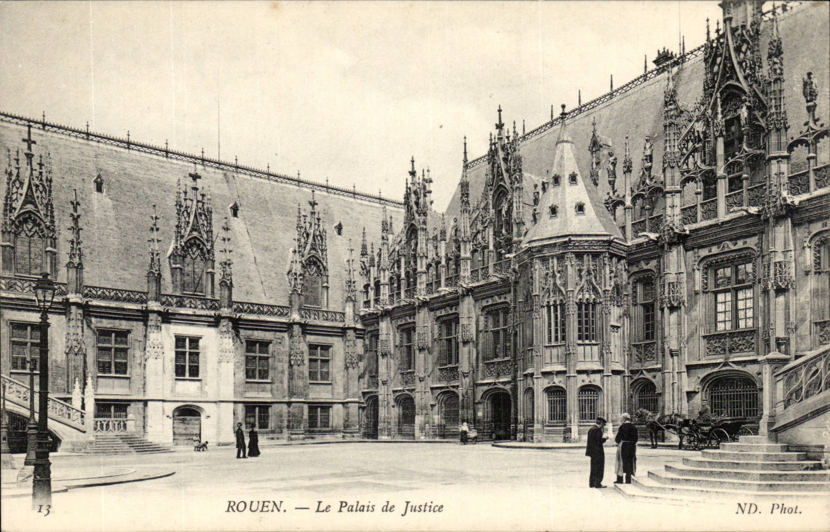 Rouen - Le Palais de Justice - CPA 