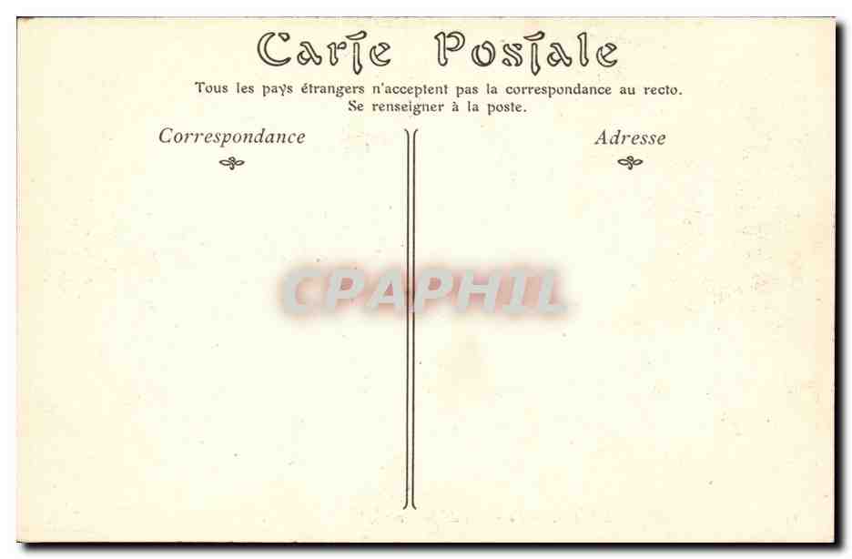 Rouen - Le Palais de Justice - CPA  — Rückseite