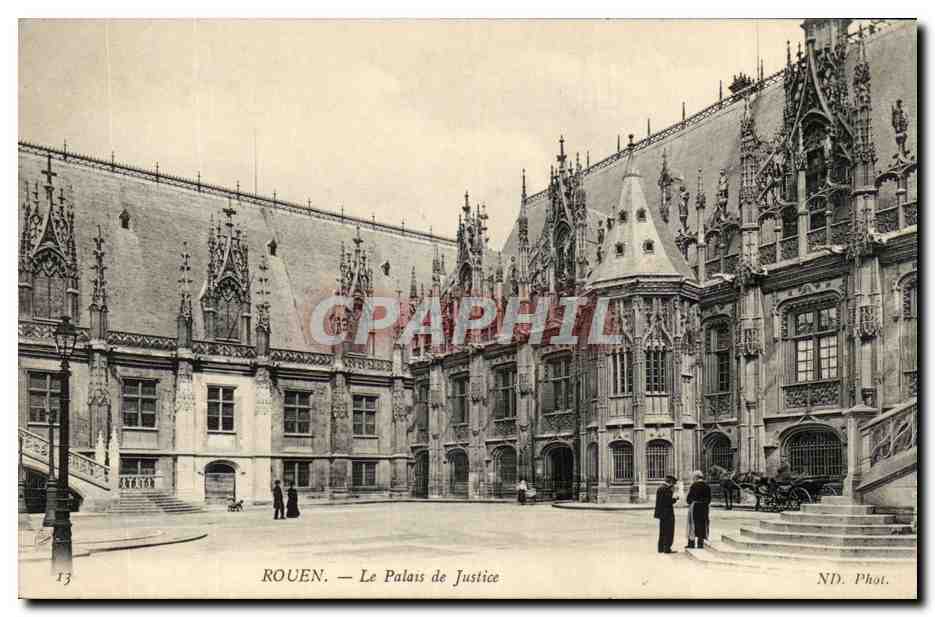 Rouen - Le Palais de Justice - CPA 