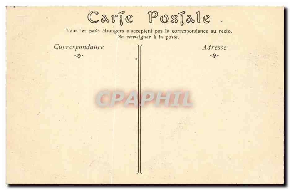 Rouen - Le Palais de Justice - CPA  — Verso