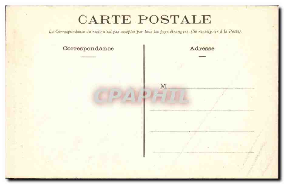 Rouen - Tour du Chateau de Philippe Auguste - CPA  — Verso