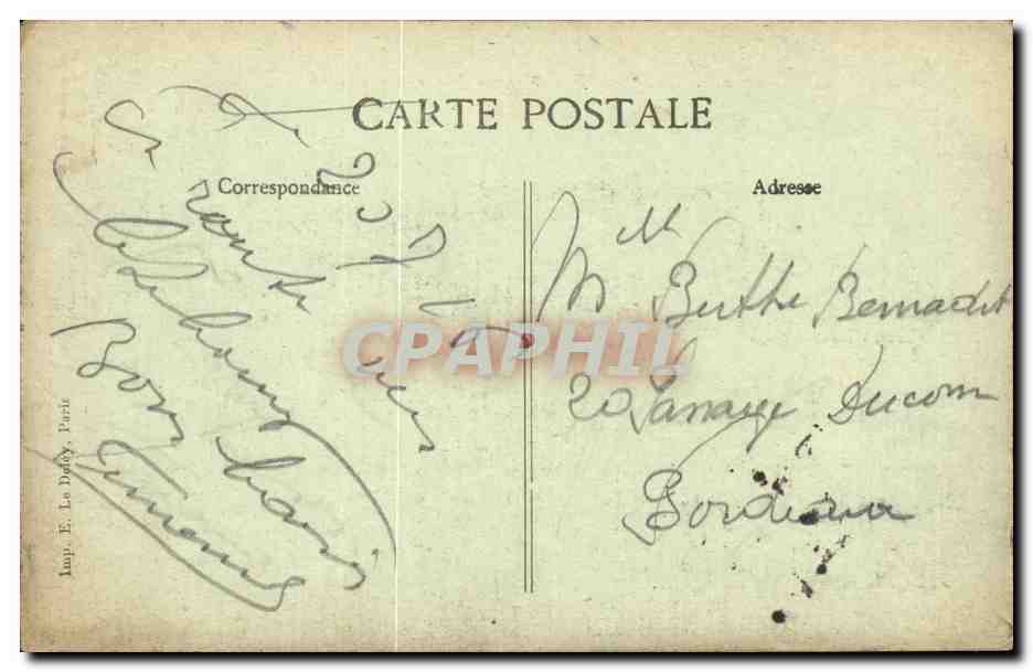 Le Havre - Nouvelle Jetee et Entree du Port - CPA  — Rückseite