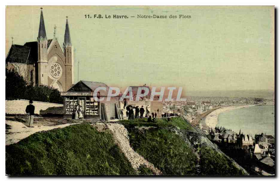 Le Havre - Notre dame des Flots - CARTE TOILET - CPA 